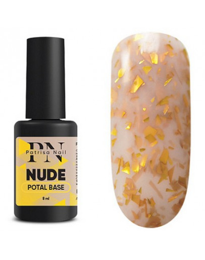 Patrisa Nail, Каучуковая база Potal Nude, 8 мл