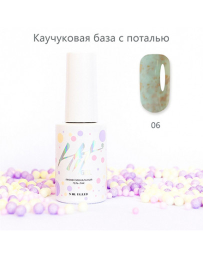 HIT Gel, Каучуковая база №06, 9 мл