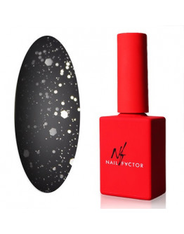 Nail Factor, Топ Party Silver, матовый, 11 мл