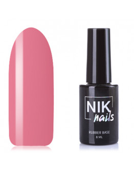 NIK Nails, База Rubber Flamingo №04