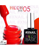 Xnail, База Neon №5, красная