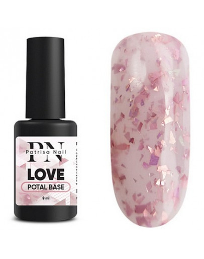 Patrisa Nail, Каучуковая база Potal Love, 8 мл