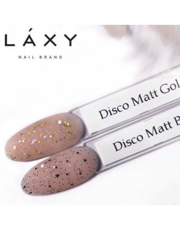LAXY, Топ Matt Disco Gold, 8 мл