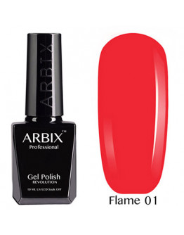 Arbix, Гель-лак Flame №01, Алое пламя