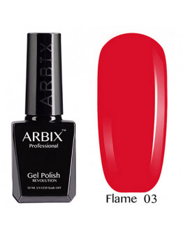 Arbix, Гель-лак Flame №03, Храброе сердце