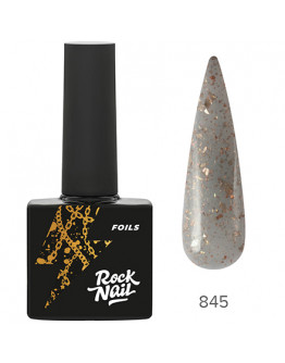 RockNail, Гель-лак Foils №845, Gucci Flip-Flops