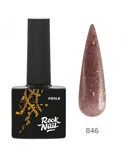 RockNail, Гель-лак Foils №846, Sex Nails Rock’n’Roll