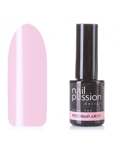 Nail Passion, Гель-лак «Розовый ажур»