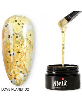 AWIX Professional, Гель-лак Love Planet №02