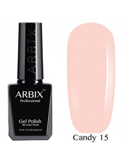 Arbix, Гель-лак Candy №15, Глясе (УЦЕНКА)