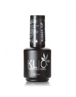 Klio Professional, Топ каучуковый для гель-лака, 15 мл