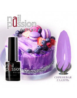 Nail Passion, Гель-лак «Сиреневая глазурь», 5 мл