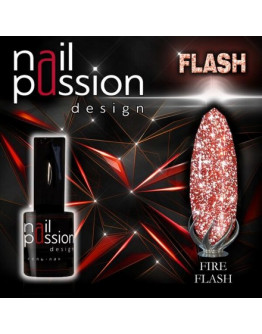 Nail Passion, Гель-лак Fire Flash, 5 мл