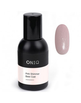 ONIQ, База Pink Shimmer, 50 мл
