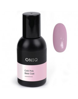 ONIQ, База Cold Pink, 50 мл