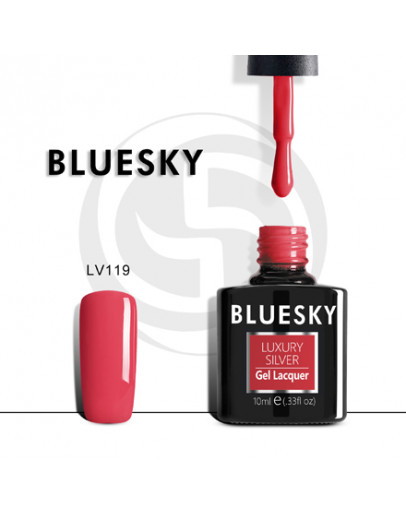 Bluesky, Гель-лак Luxury Silver №119