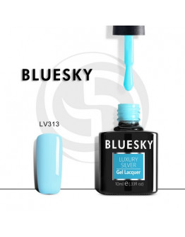 Bluesky, Гель-лак Luxury Silver №313