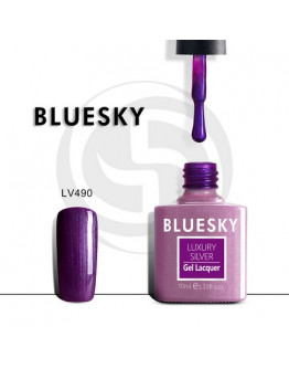 Bluesky, Гель-лак Luxury Silver №490