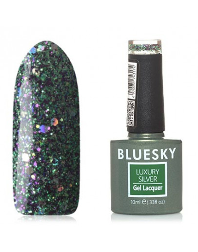 Bluesky, Гель-лак Luxury Silver №639