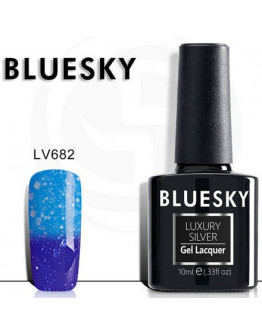 Bluesky, Гель-лак Термо Luxury Silver №682