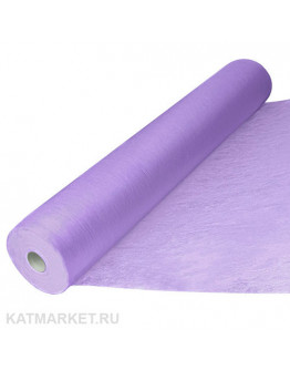Простыни Комфорт 70х200 фиолетовые 100шт в рулоне
