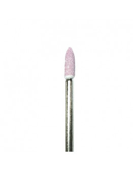 Ice Nova, Корундовая фреза «Цилиндр закругленный» D=2,5 мм, розовая