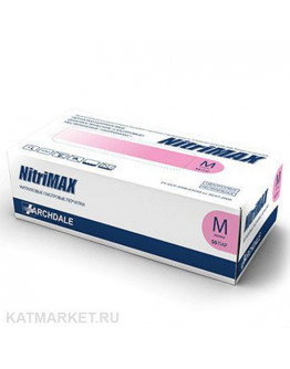 NitriMax Перчатки нитриловые, розовые M 100шт
