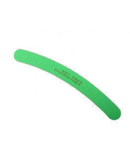 Soft Touch, Пилка Neon Curved Fine, зеленая, 240 грит