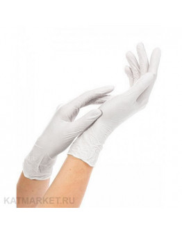 NitriMax Перчатки нитриловые, белые M 100шт