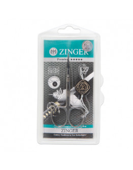 Zinger, Ножницы маникюрные Salon BS-307-S, загнутые узкие
